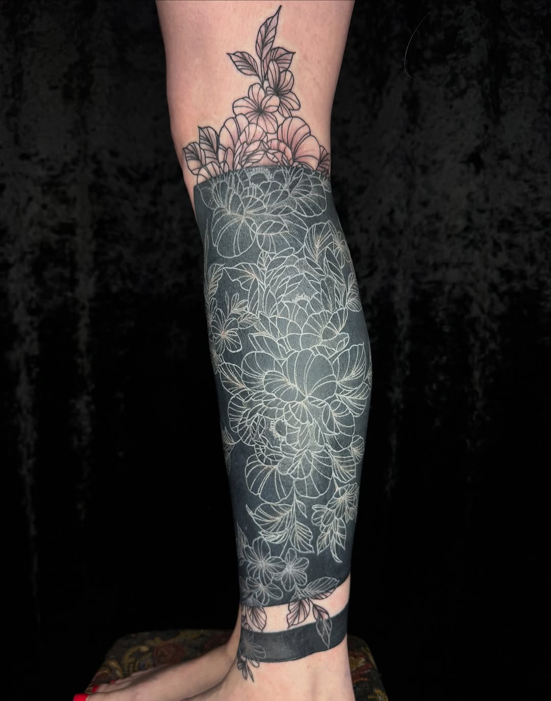 Tattoo by @inkedbybanti — blackwork, ornamental