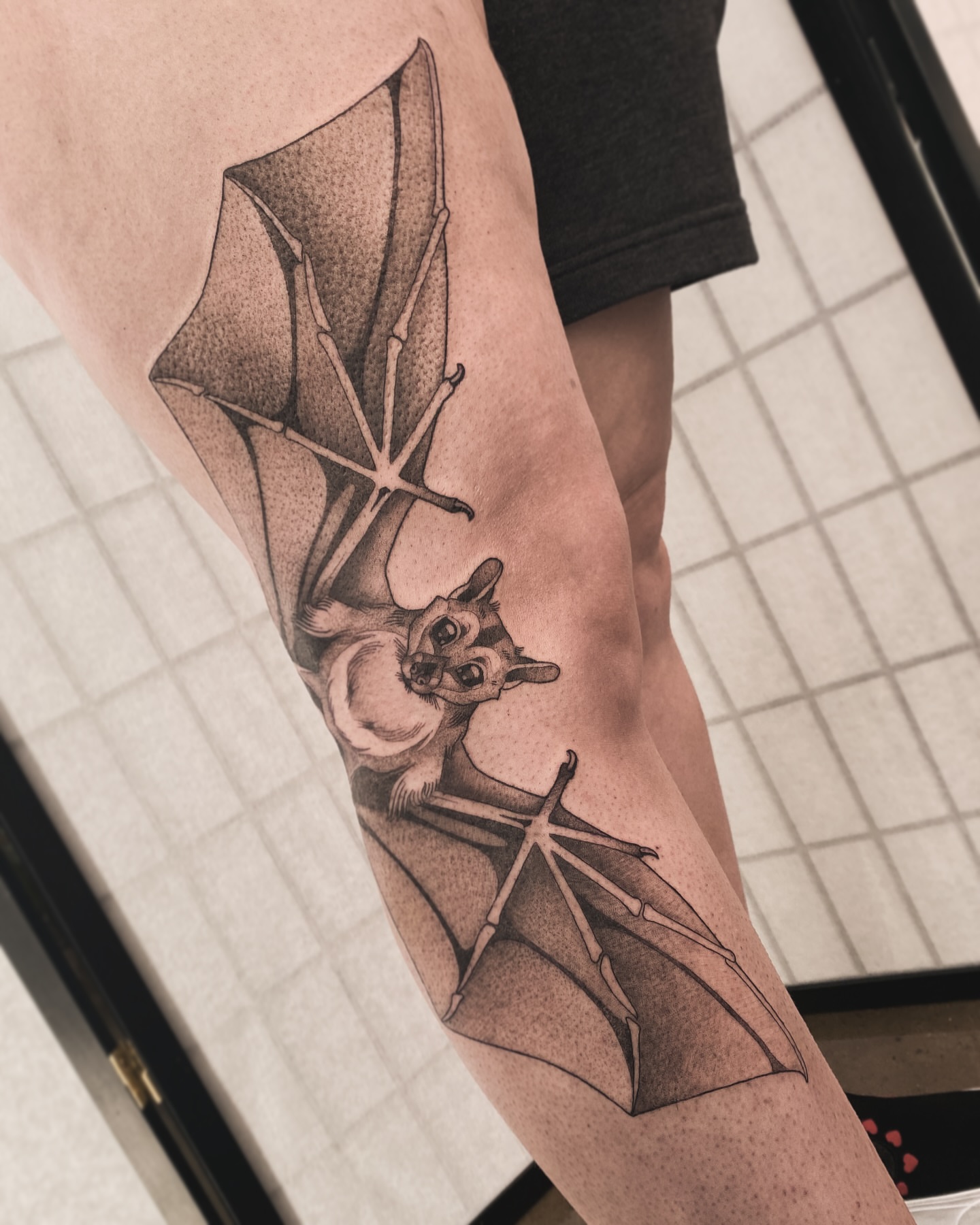Tattoo by @n.dickinson — dotwork, realism