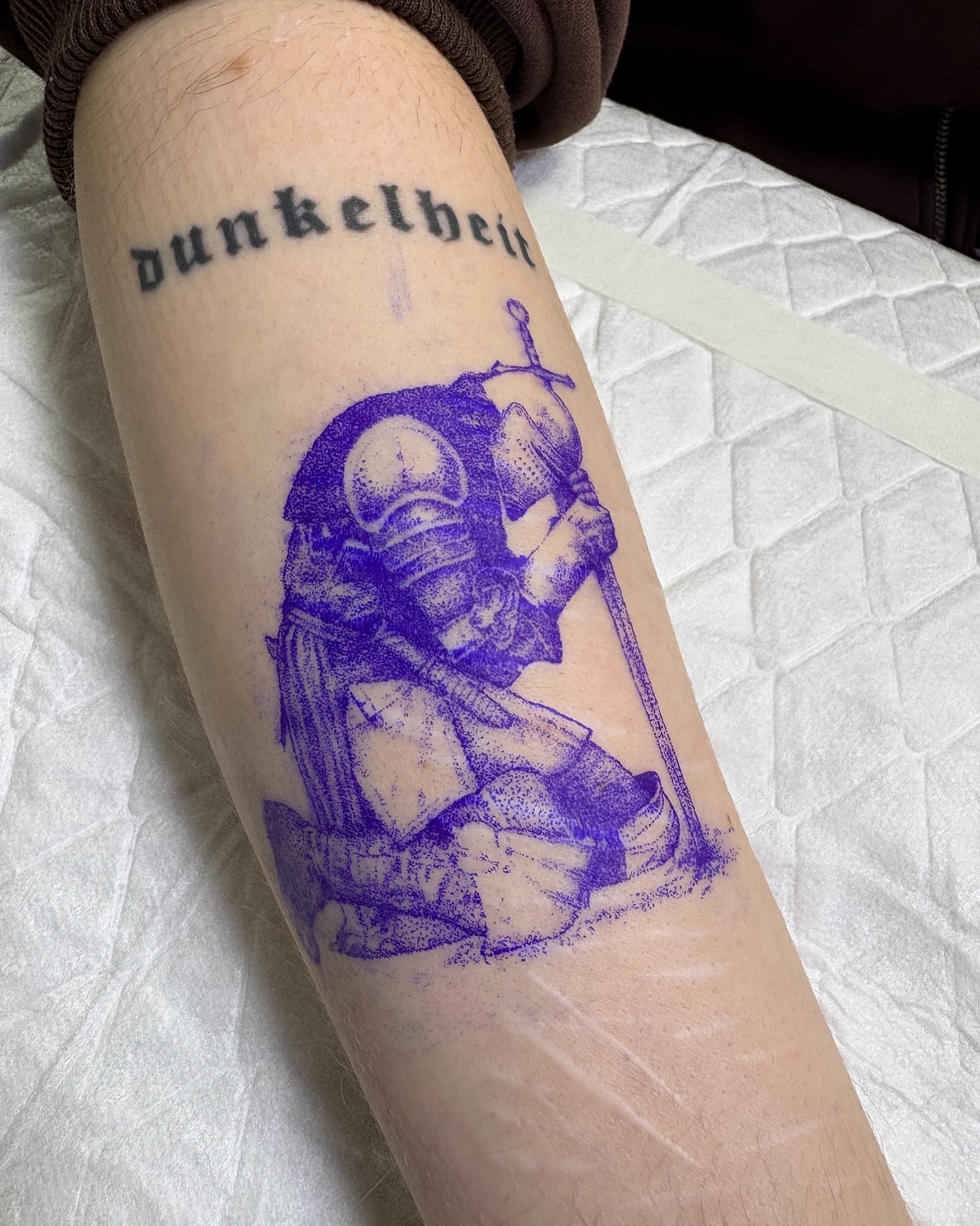 Tattoo by @web4tt — dotwork