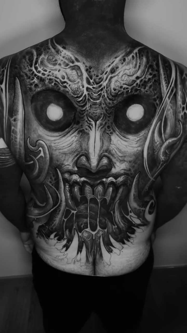 Tattoo by @ediablo — dark_realism, black_and_grey