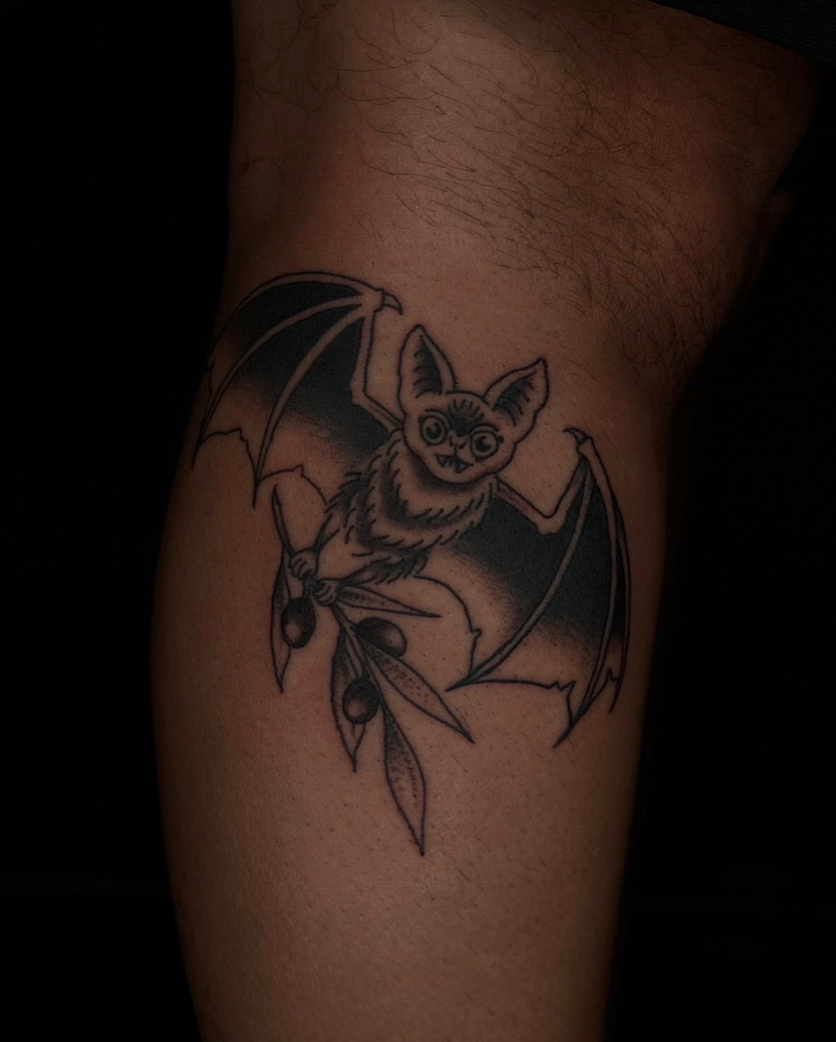 Tattoo by @countmia — black_and_grey