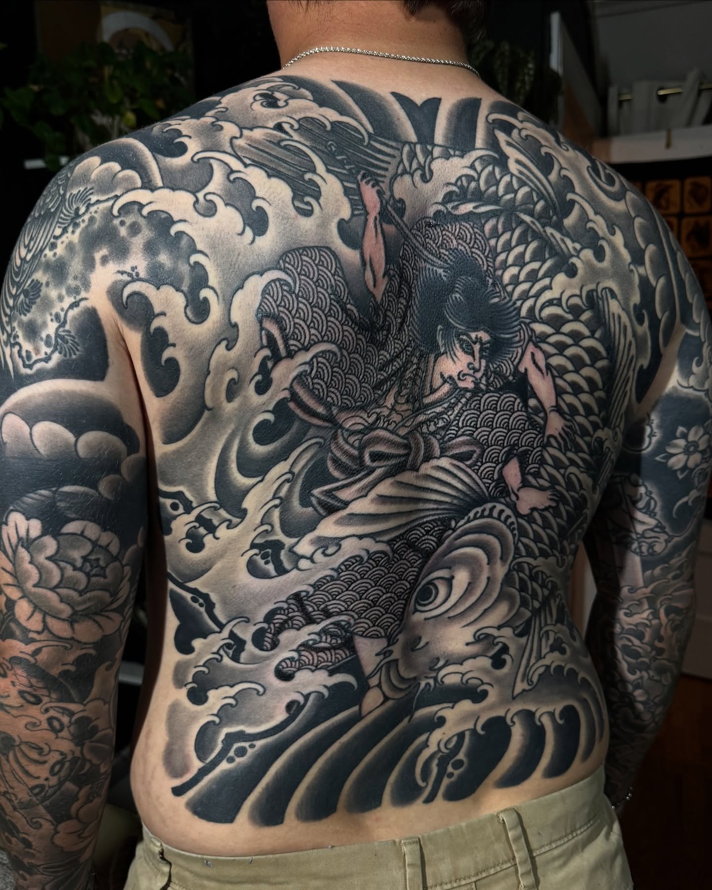 Tattoo work at Knoxville Tattoo Convention