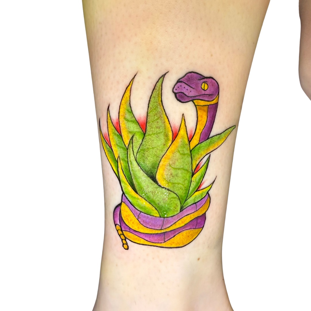 Tattoo by @anastrangebird — new_school, illustrative