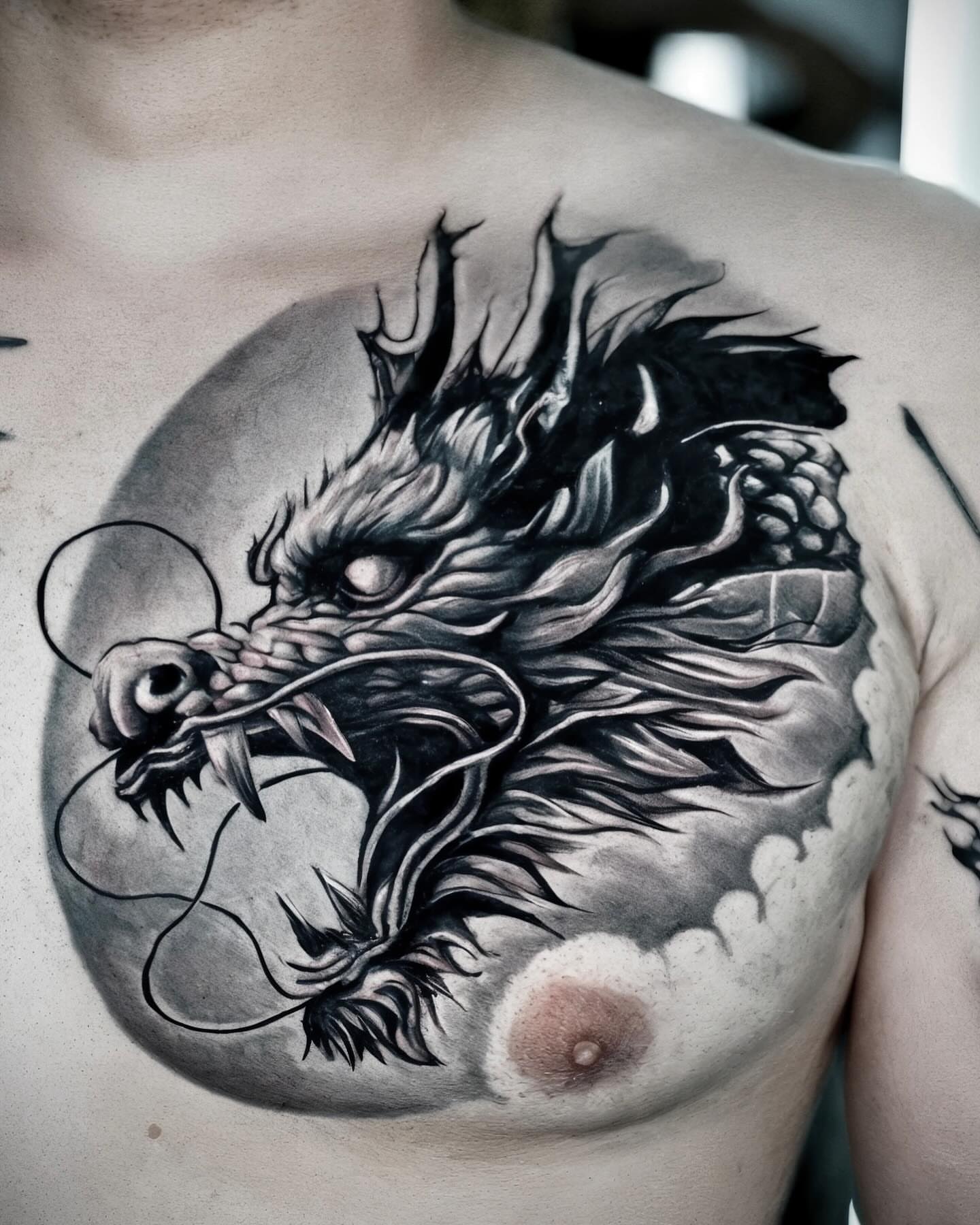 Tattoo by @gghtattoo — black_and_grey, realism