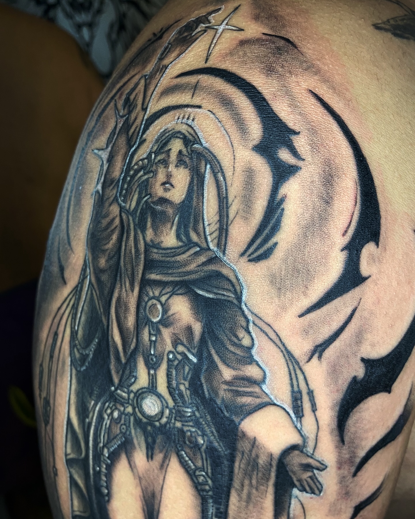 Tattoo by @garotodatatuagem — black_and_grey, realism