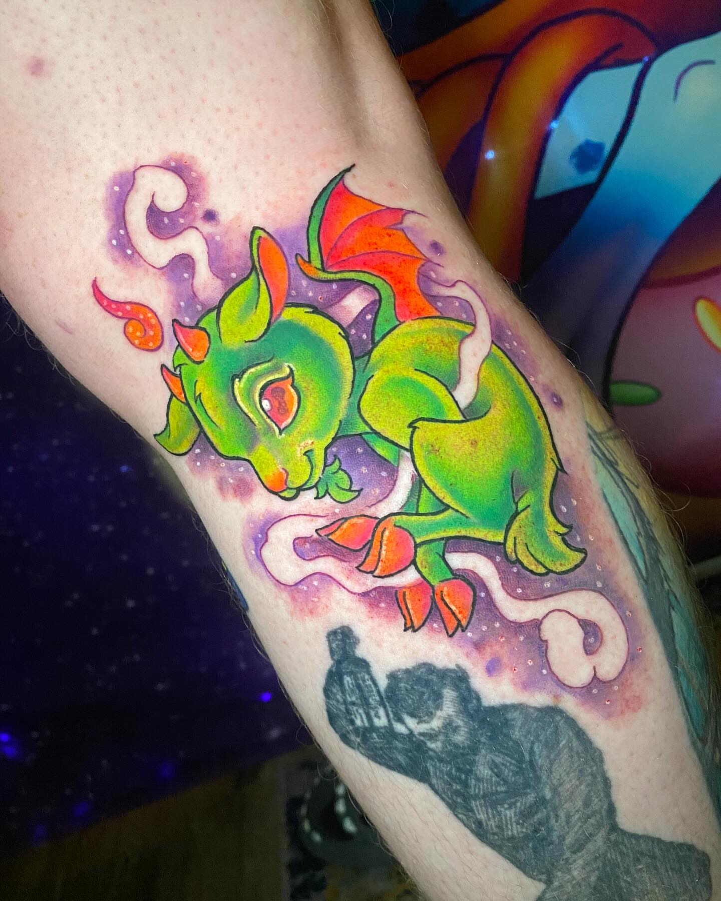 Tattoo by @krampusssytattoo — new_school, illustrative