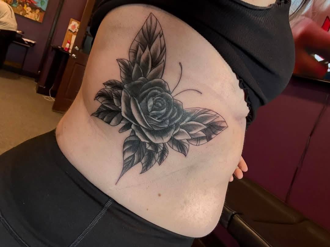 Tattoo by @boeshane — black_and_grey, realism