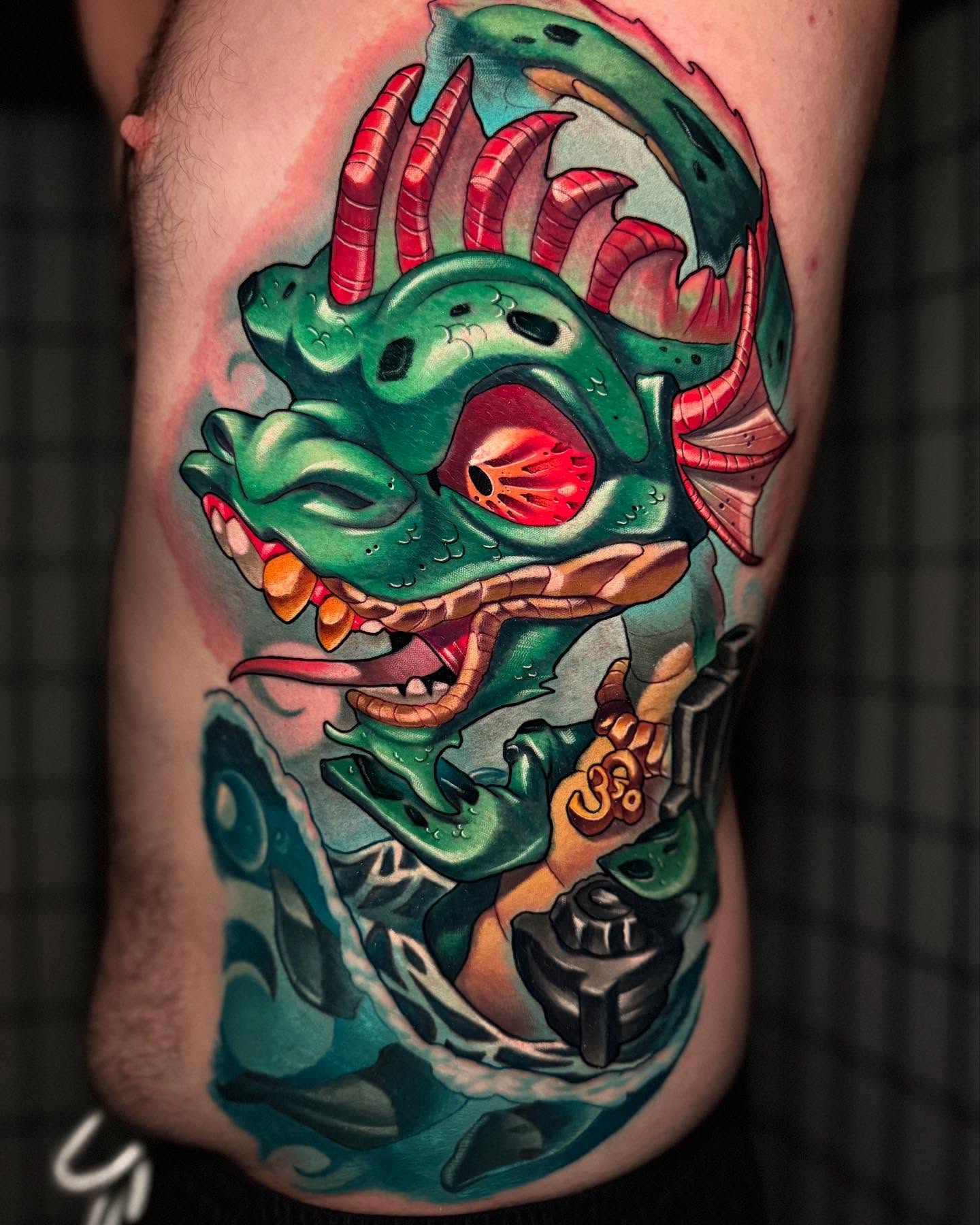Tattoo by @bigtattykayne — new_school, illustrative