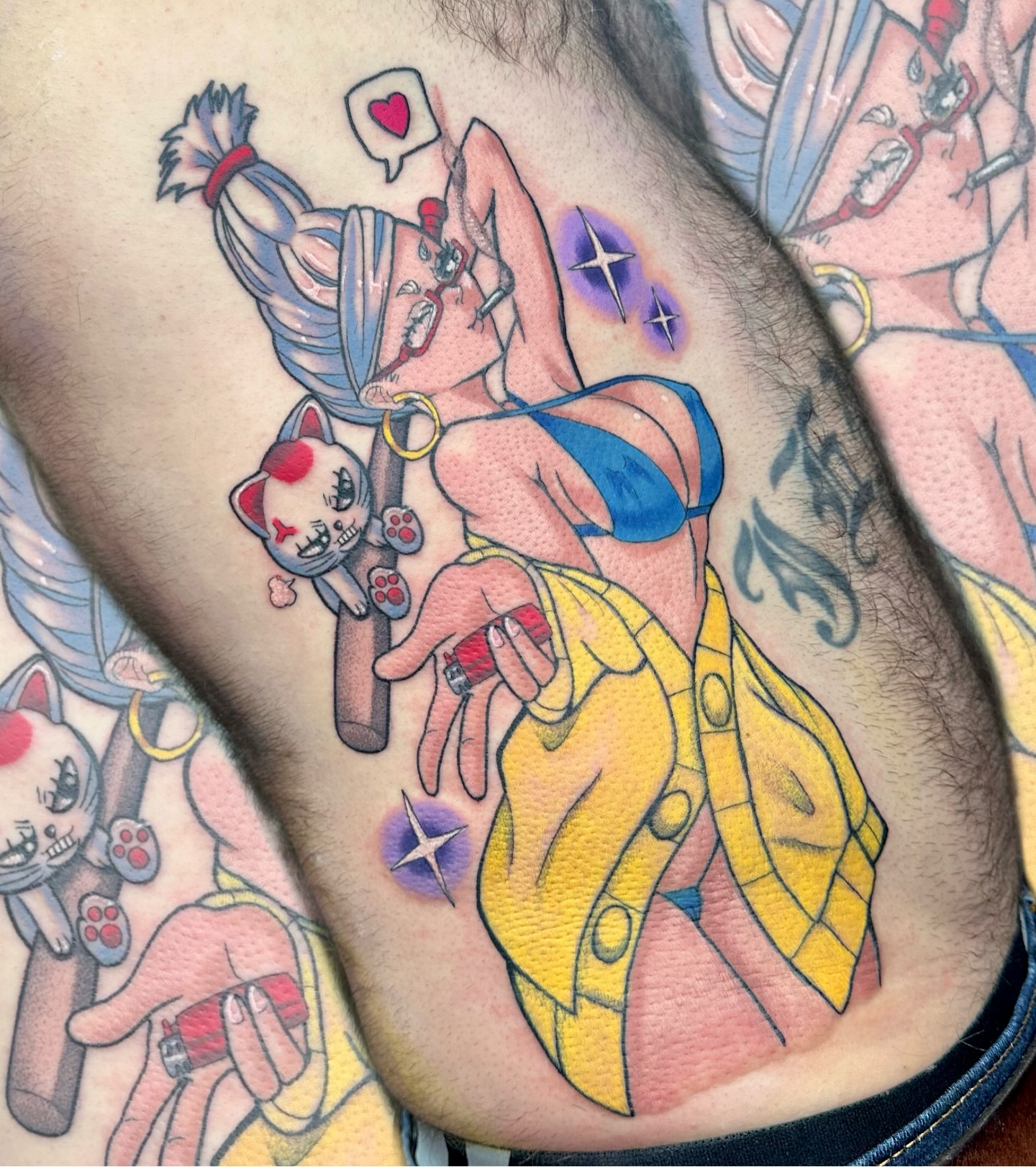 Tattoo by @phantom.tats — anime