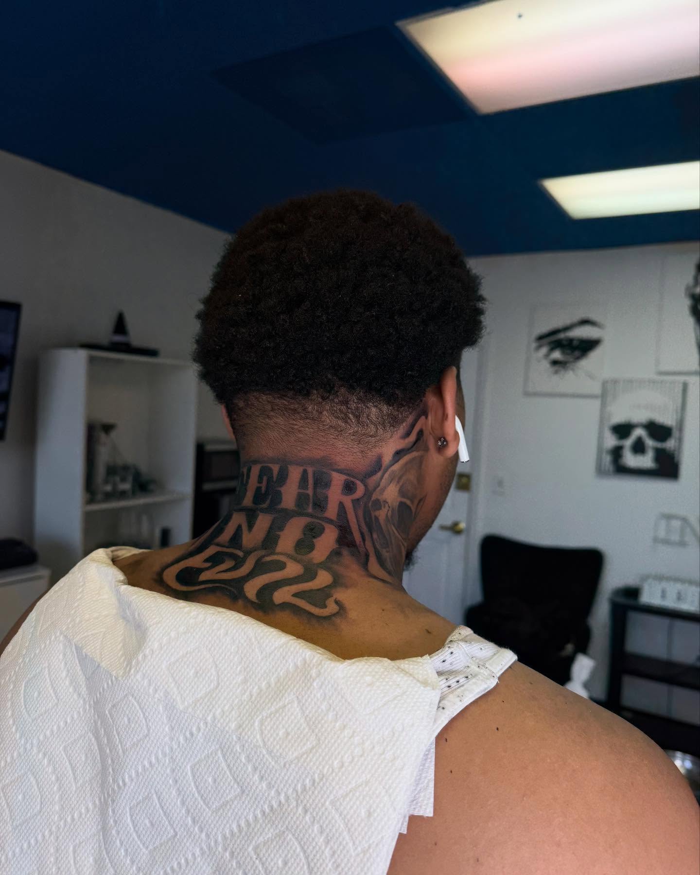 Tattoo by @shyluhv — lettering_script