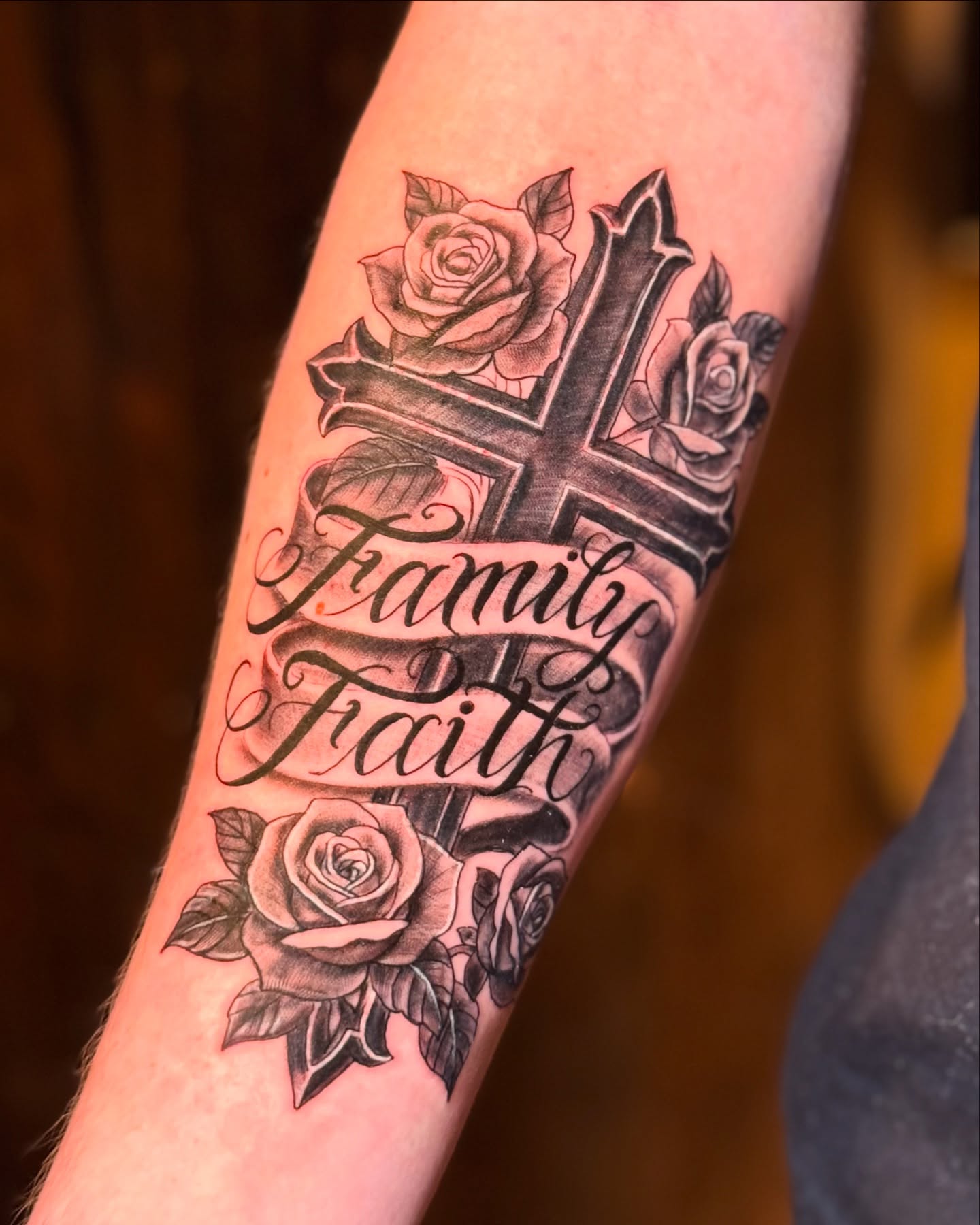 Tattoo by @abel.tattooart — black_and_grey