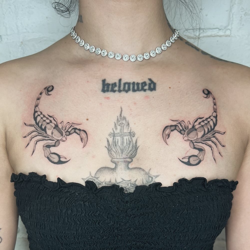 Tattoo by @robbwilsontattoos — black_and_grey