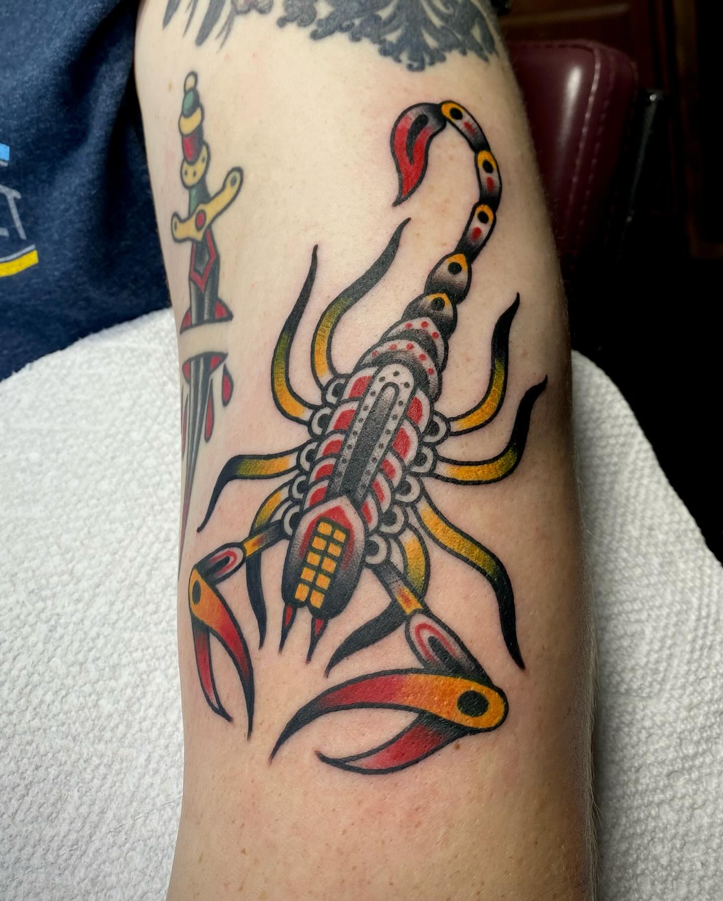 Tattoo by @snakedaggerose — american_traditional