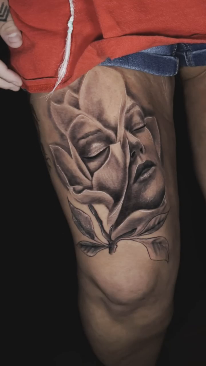 Tattoo by @cdavidta2z — realism, black_and_grey