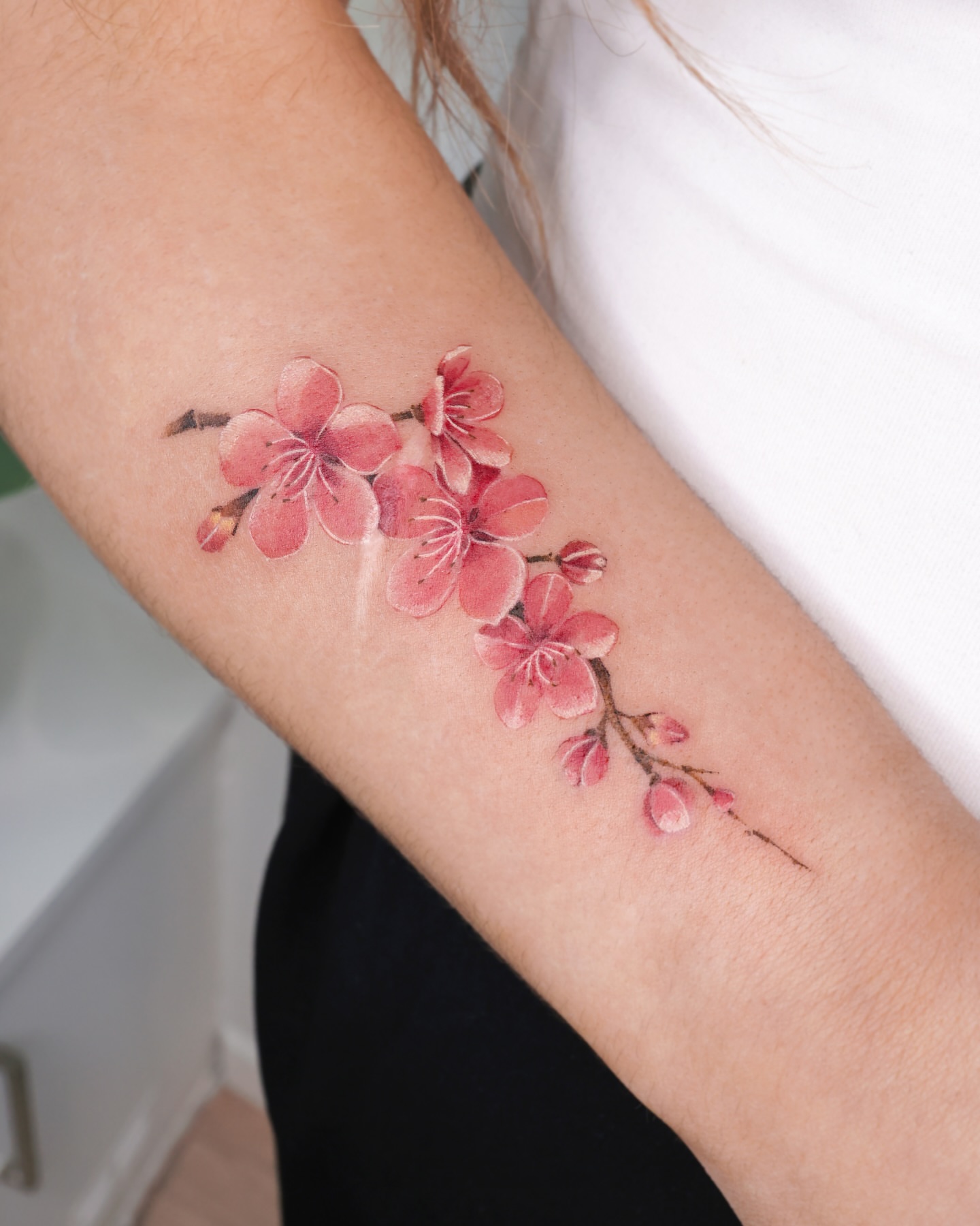 Tattoo by @sozil_tattoo — watercolor