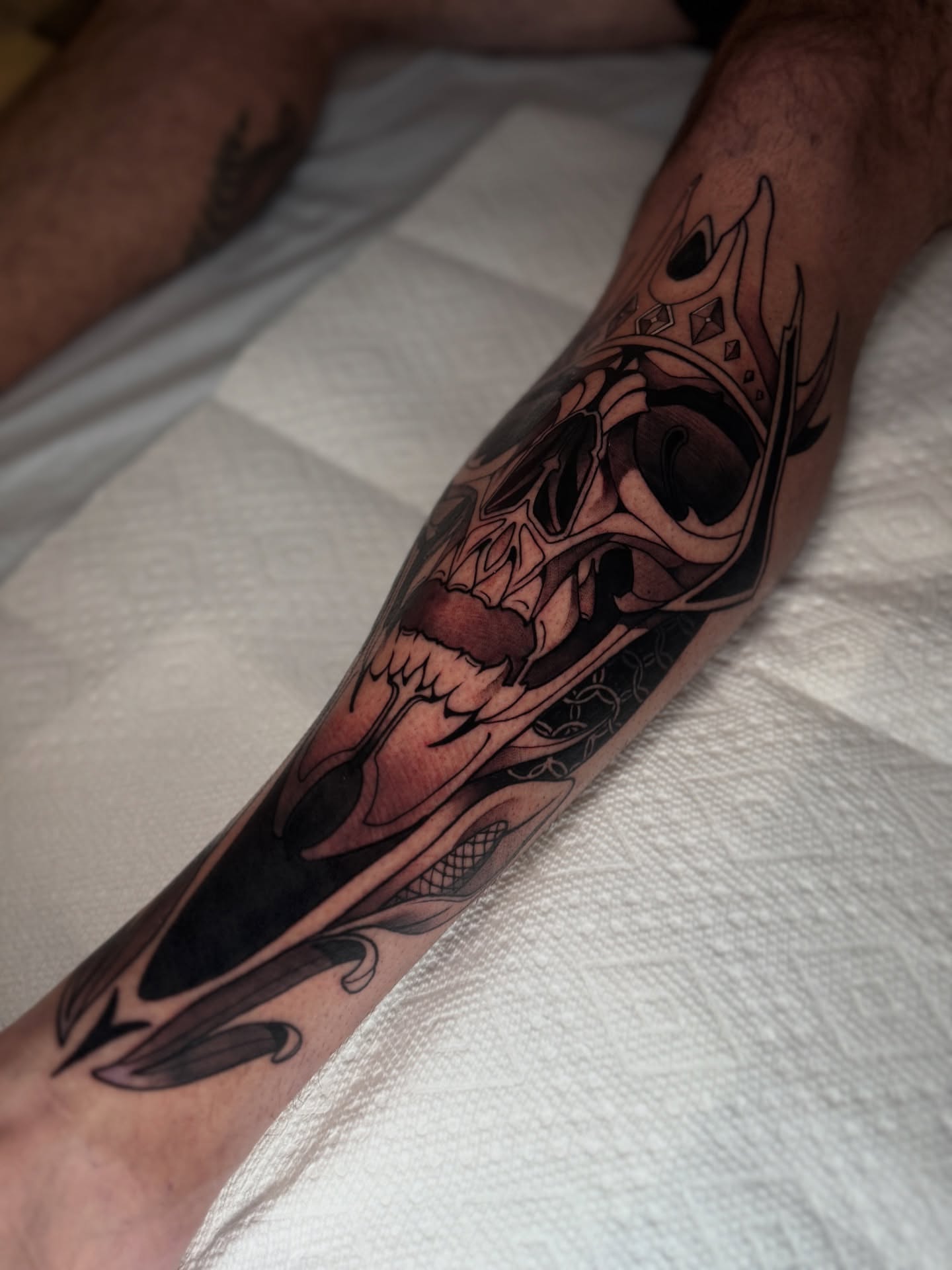 Tattoo by @travisbrown918 โ black_and_grey