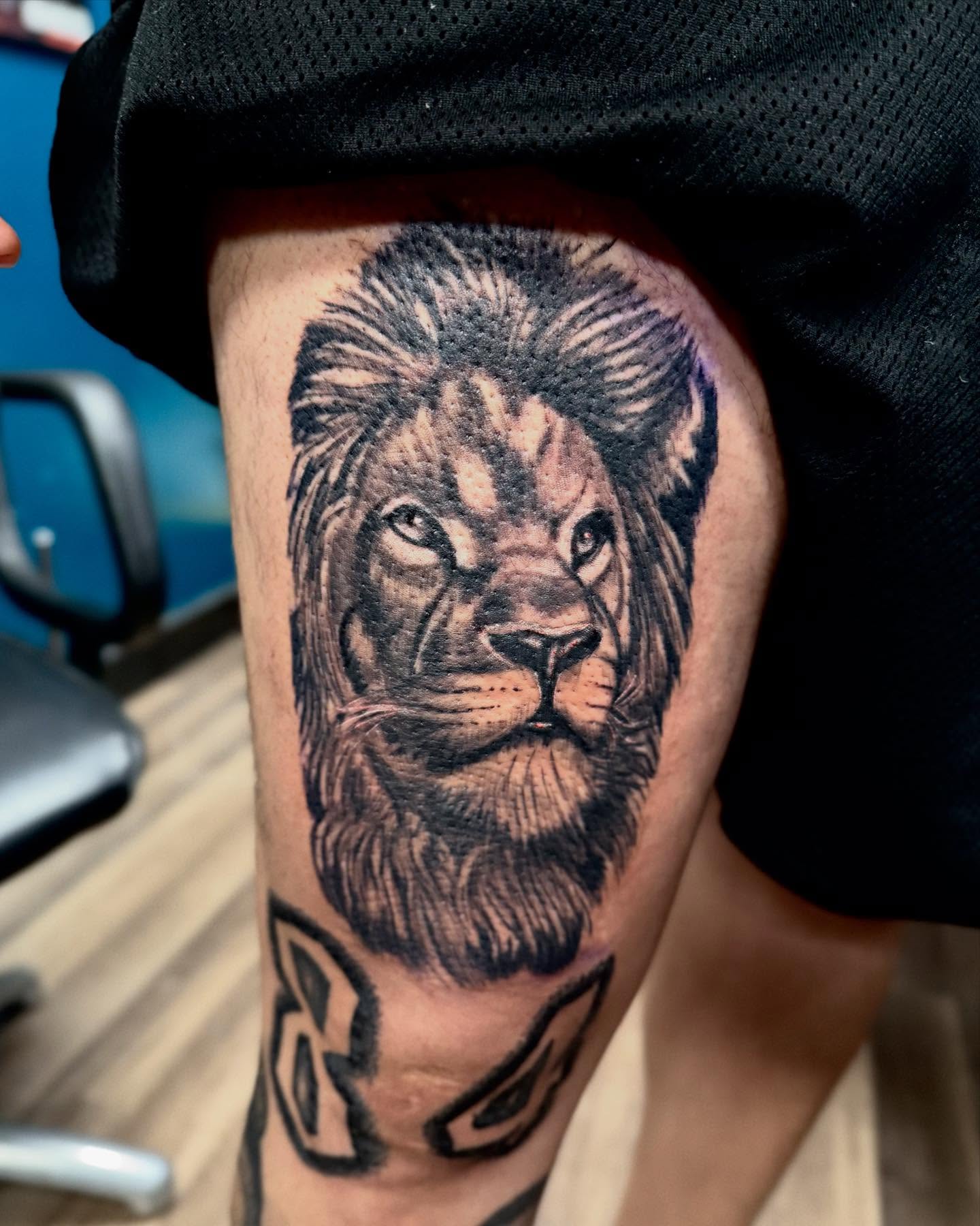 Tattoo by @jeffobrientattoos — realism, black_and_grey
