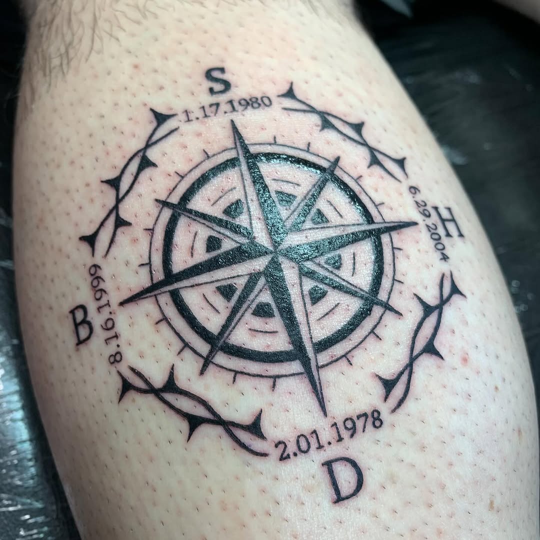 Tattoo by @sawnja.do.tattoos — lettering_script, geometric
