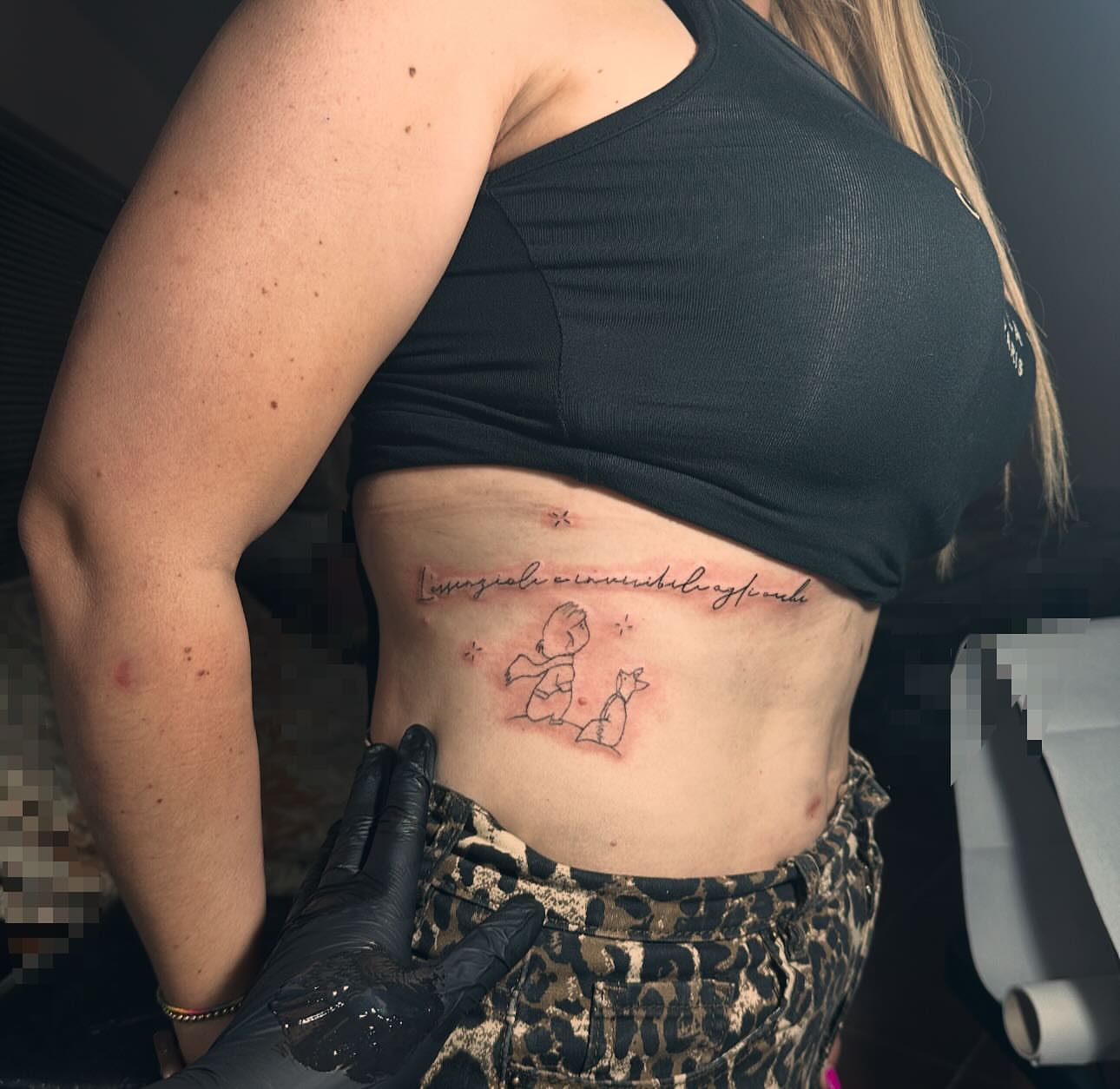Tattoo by @_therosetattoo_ — lettering_script