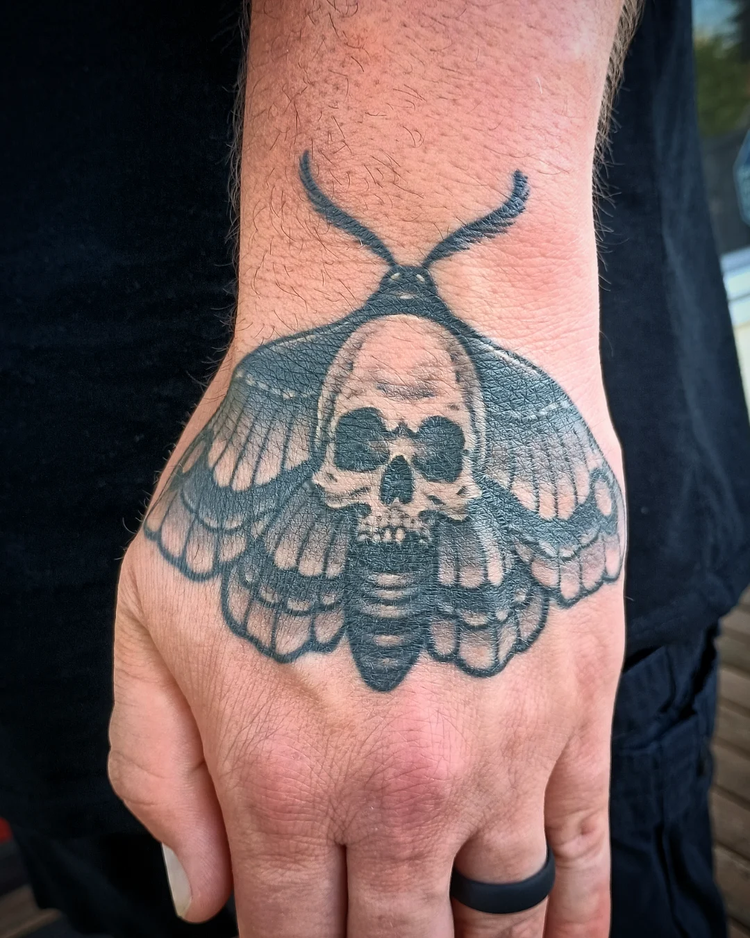Tattoo by @mister_perks — black_and_grey, realism