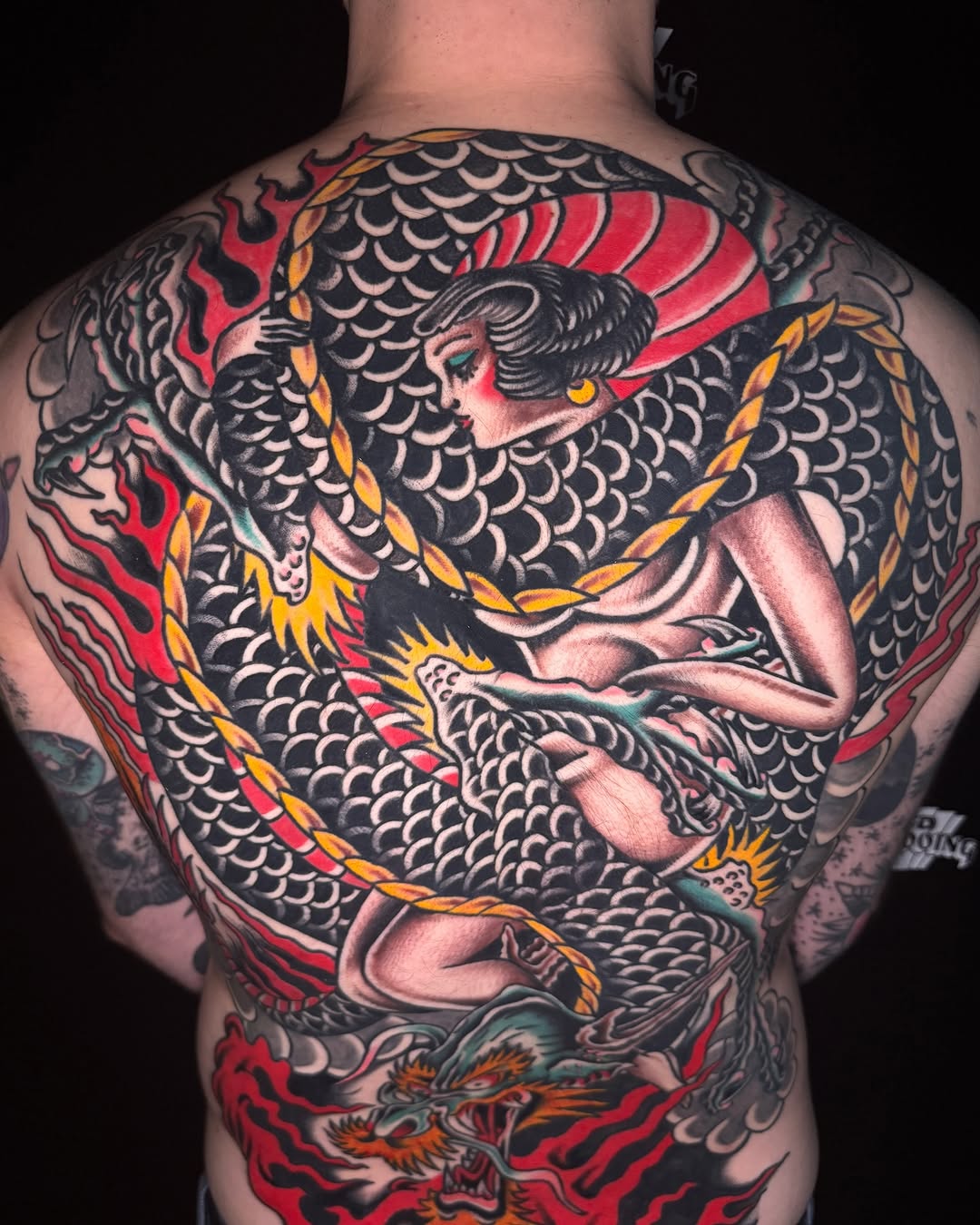 Tattoo by @tonykaplantattoo — japanese_irezumi, neo_traditional