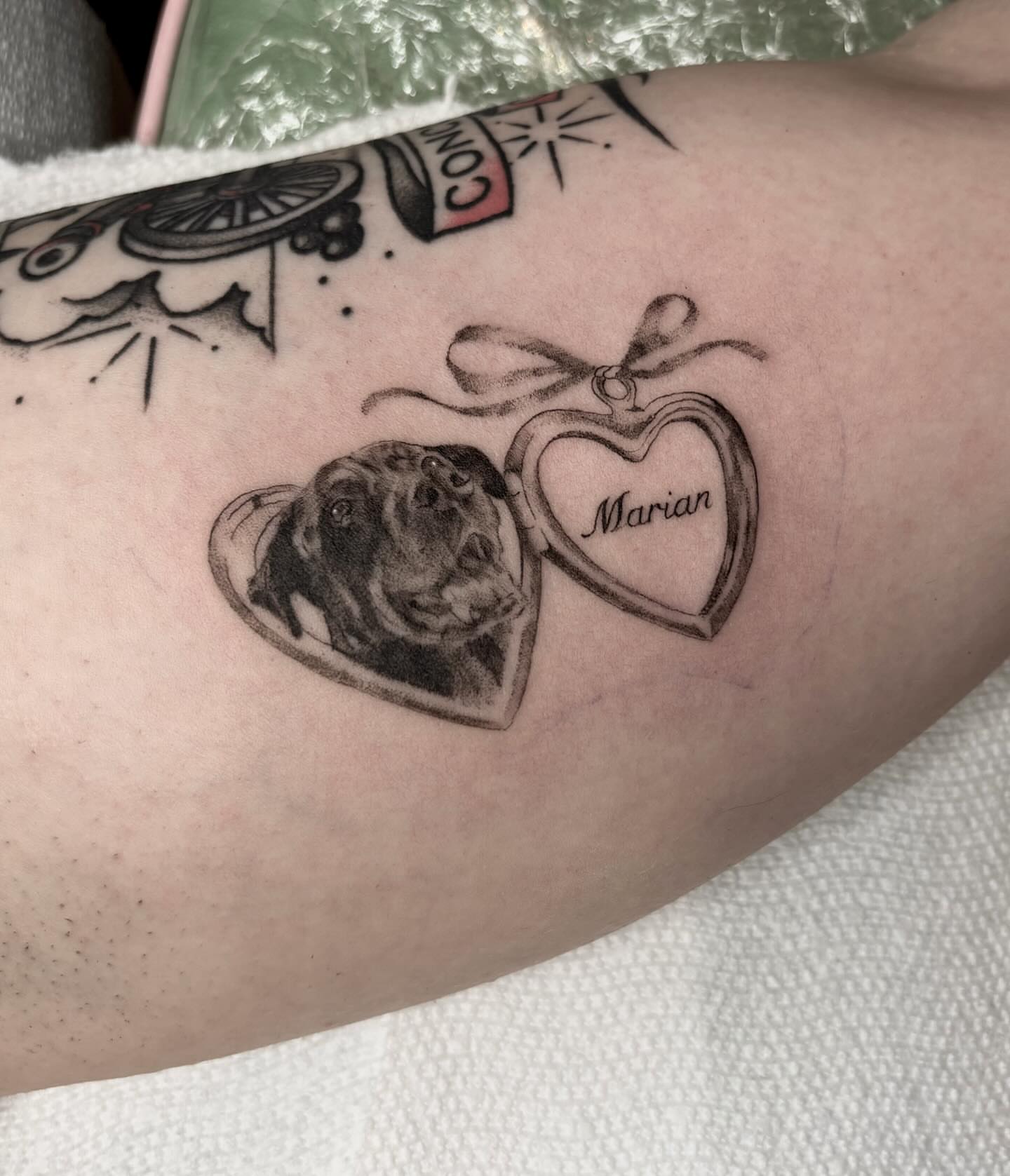 Tattoo by @themerriestofsummers — black_and_grey