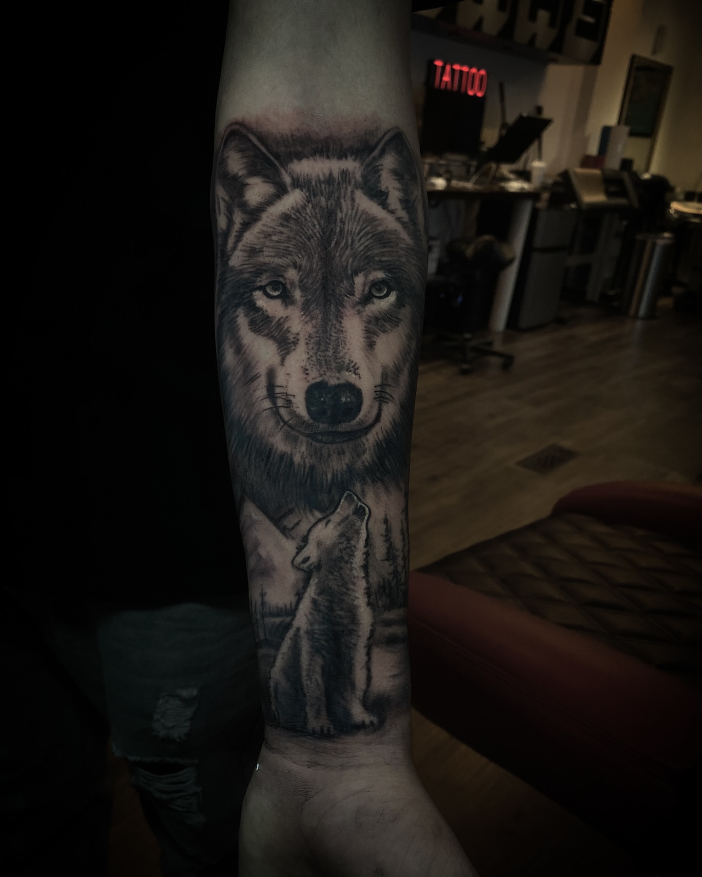 Tattoo by @breynertattoos — realism, black_and_grey