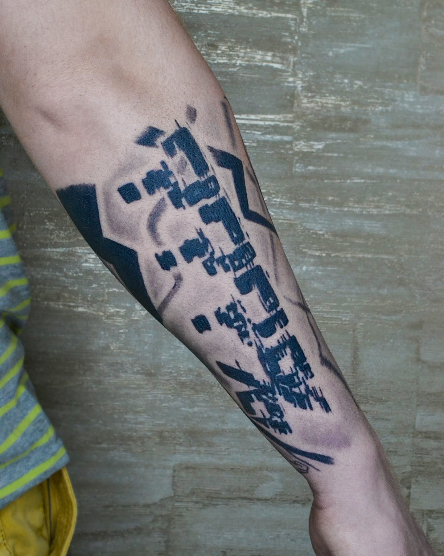 Tattoo by @egorgoltva — black_and_grey
