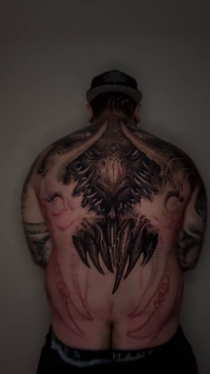 Tattoo by @ediablo — dark_realism, black_and_grey