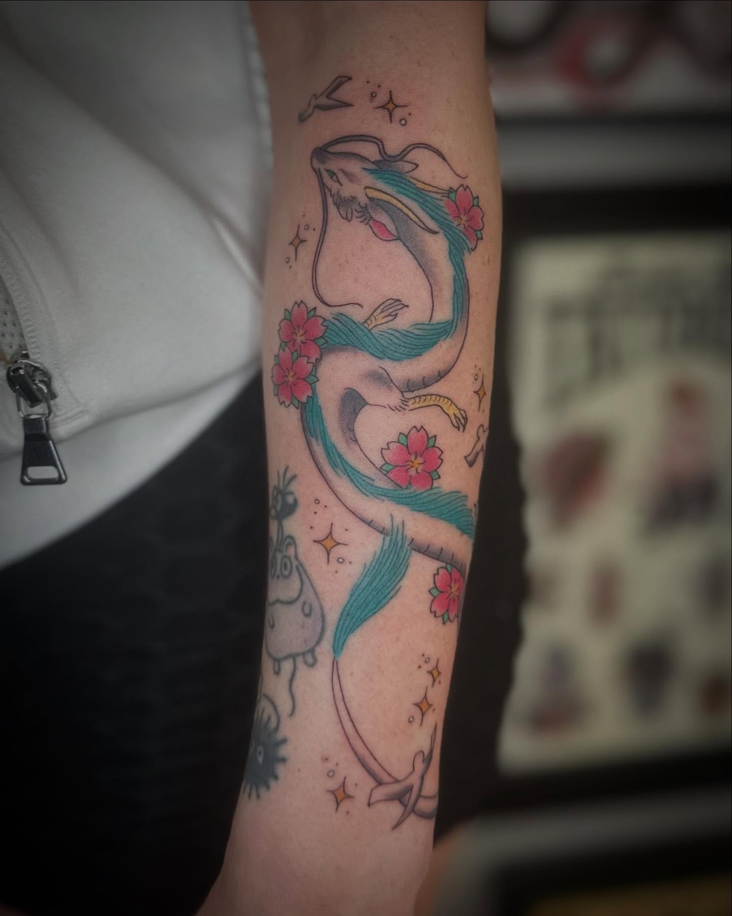 Tattoo by @aleenahkentattoo — new_school, illustrative