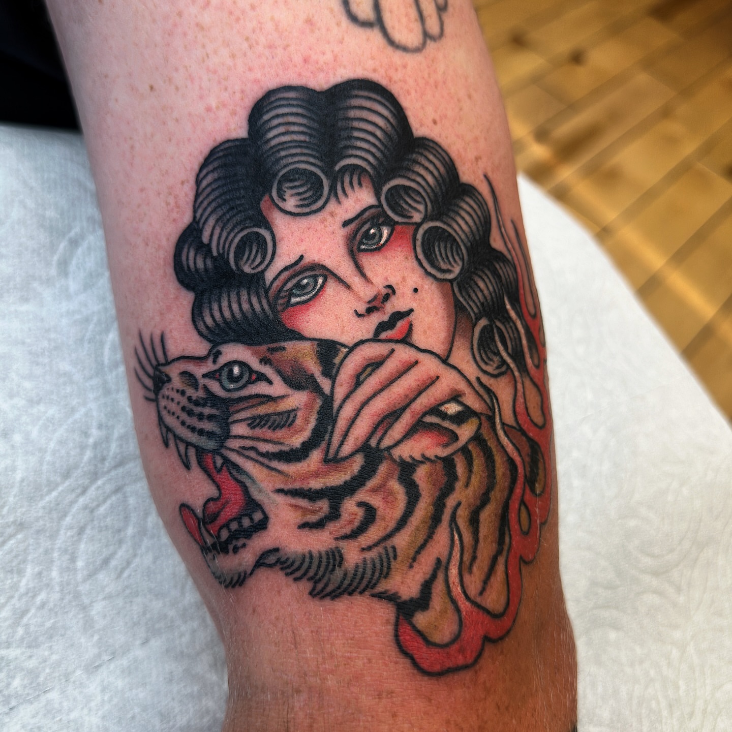 Tattoo by @mattegizi — american_traditional, realism