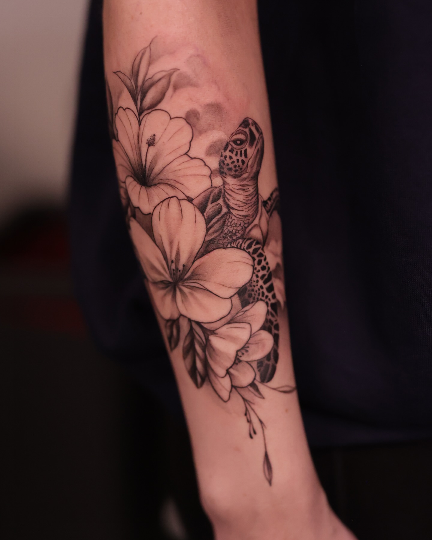 Tattoo by @caleb_moul — black_and_grey, realism