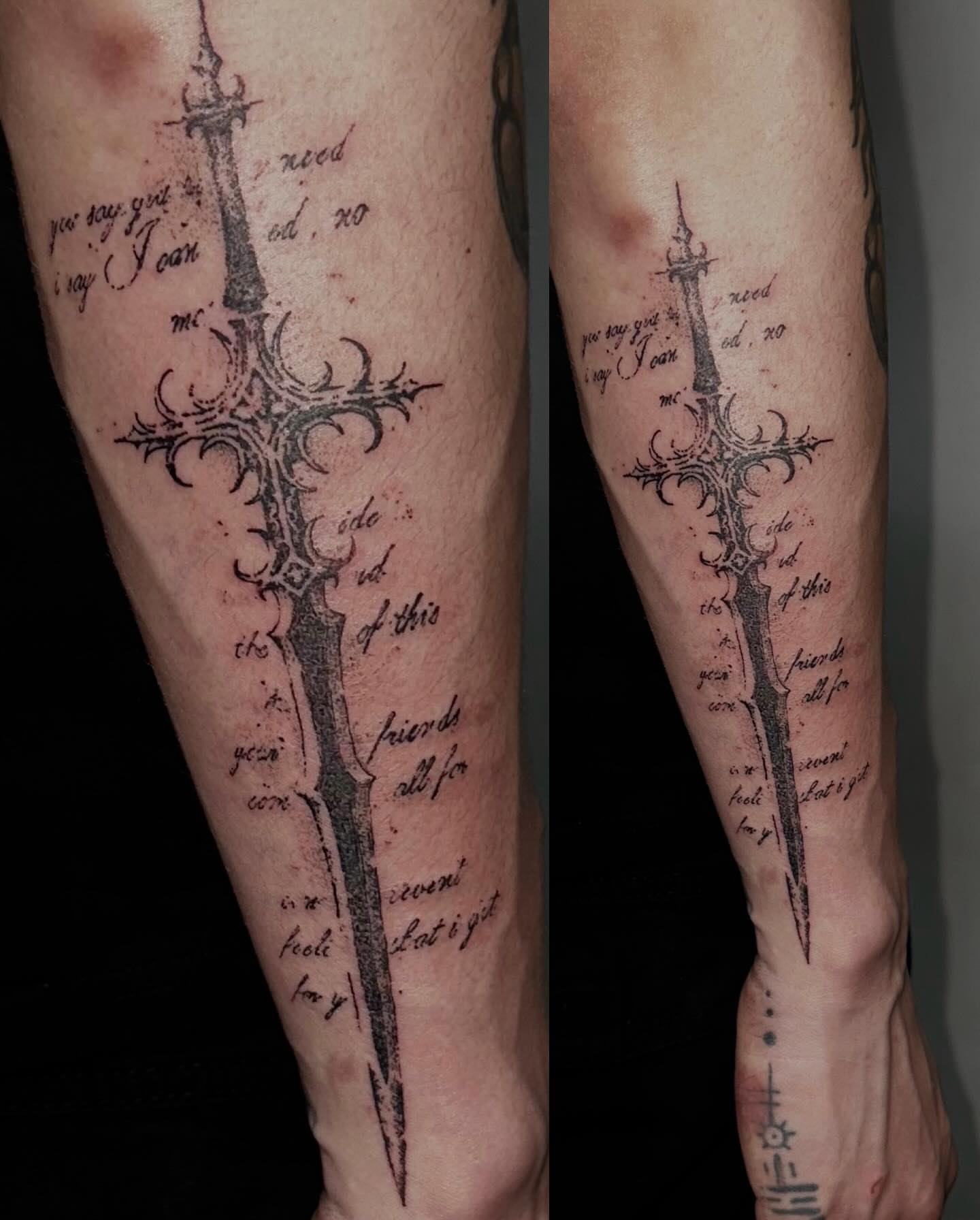 Tattoo by @blacklagoon___ — black_and_grey