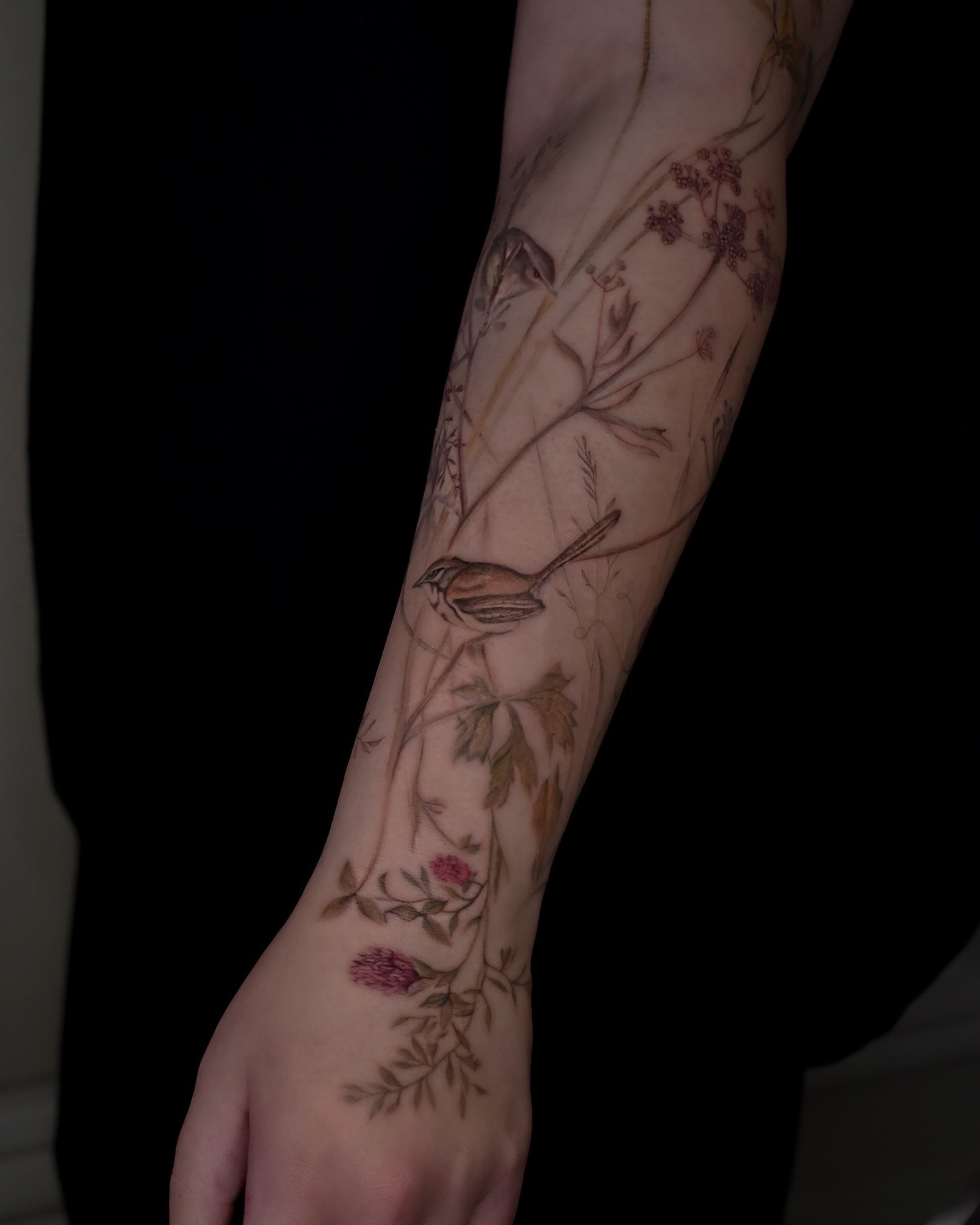 Tattoo by @biyanova_microrealism_tattoo — realism, dotwork