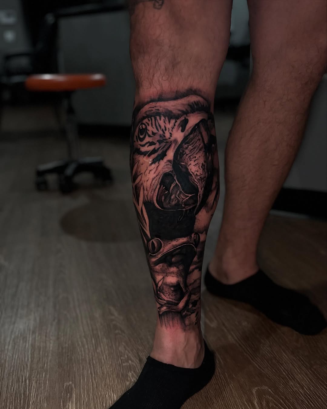 Tattoo by @zeaatattoos — realism, black_and_grey