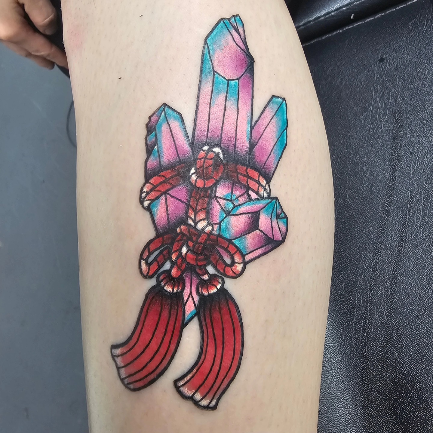 Tattoo by @evandobetattooin — new_school