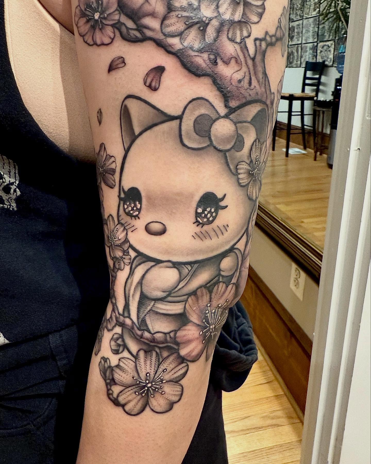 Tattoo by @wewontbesaved — black_and_grey, realism