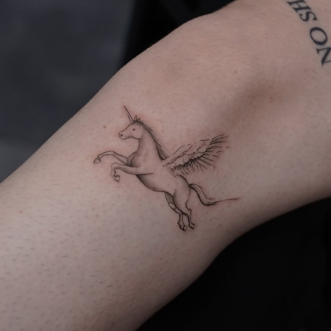 Tattoo by @eddiectattoo — fine_line, realism