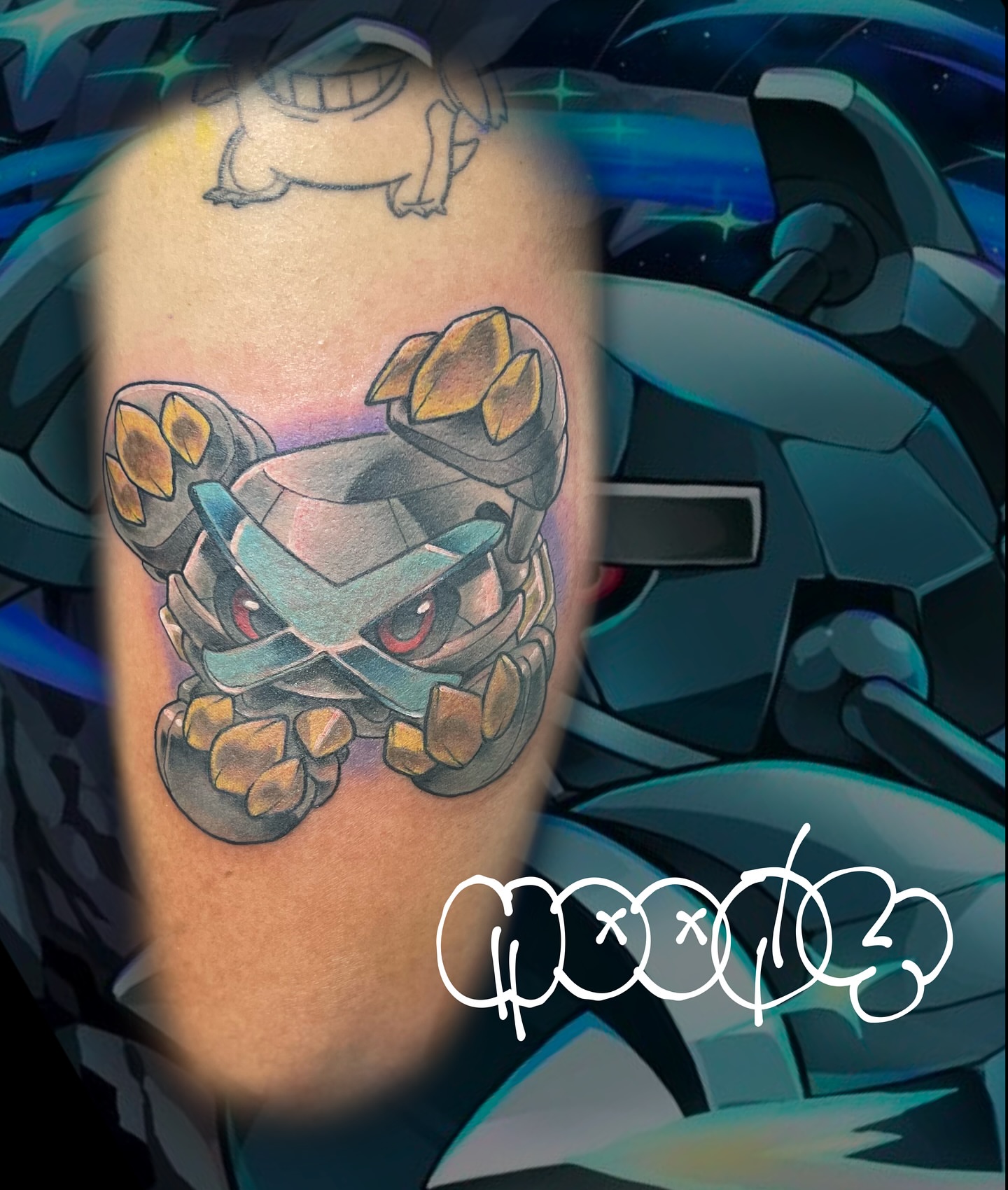 Tattoo by @madam.moony — anime