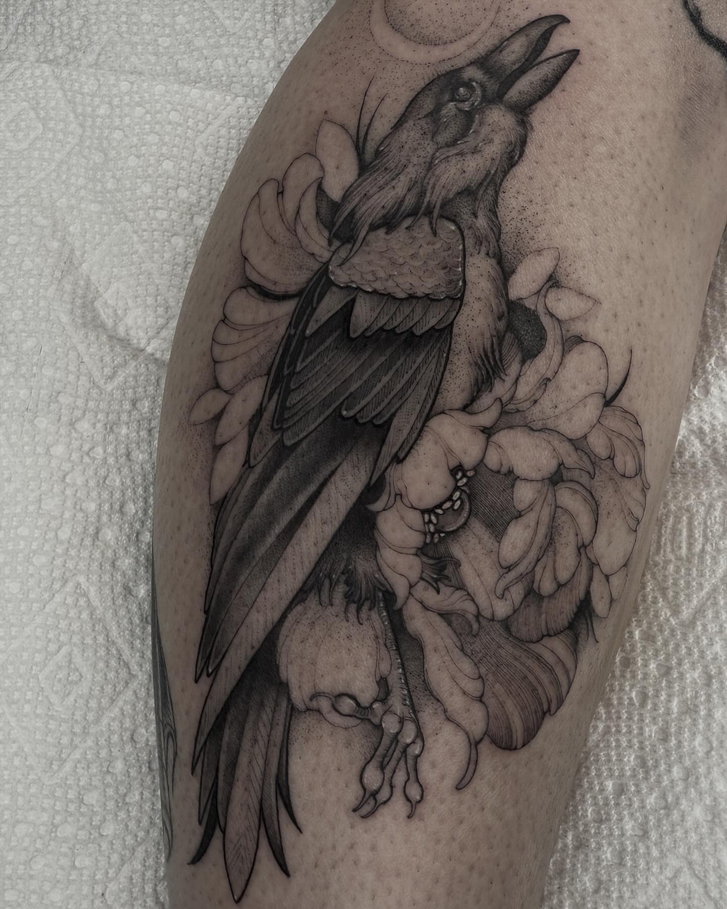 Tattoo by @cattblacktattoo β black_and_grey, realism