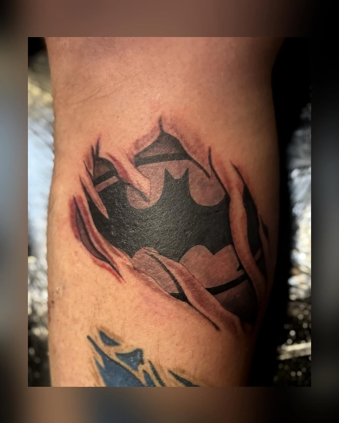 Tattoo by @chrisadkinstattoos — blackwork, realism