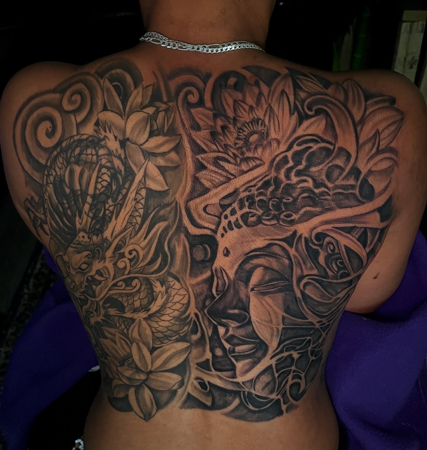 Tattoo by @grandeur_creations — black_and_grey, realism