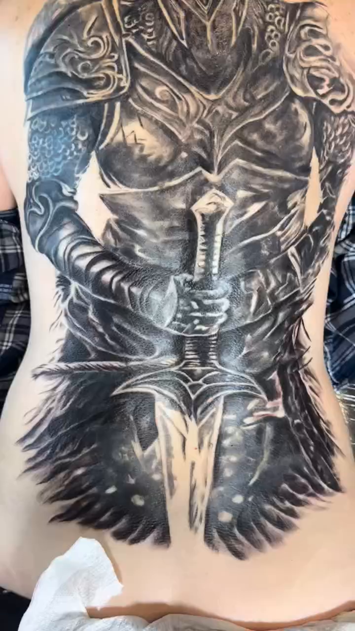 Tattoo work at Big Sky Tattoo Expo 2026