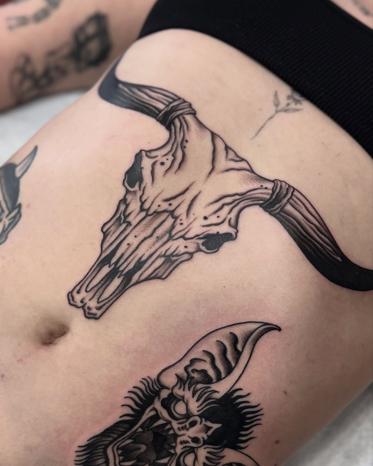 Tattoo by @ernie_portcity — black_and_grey