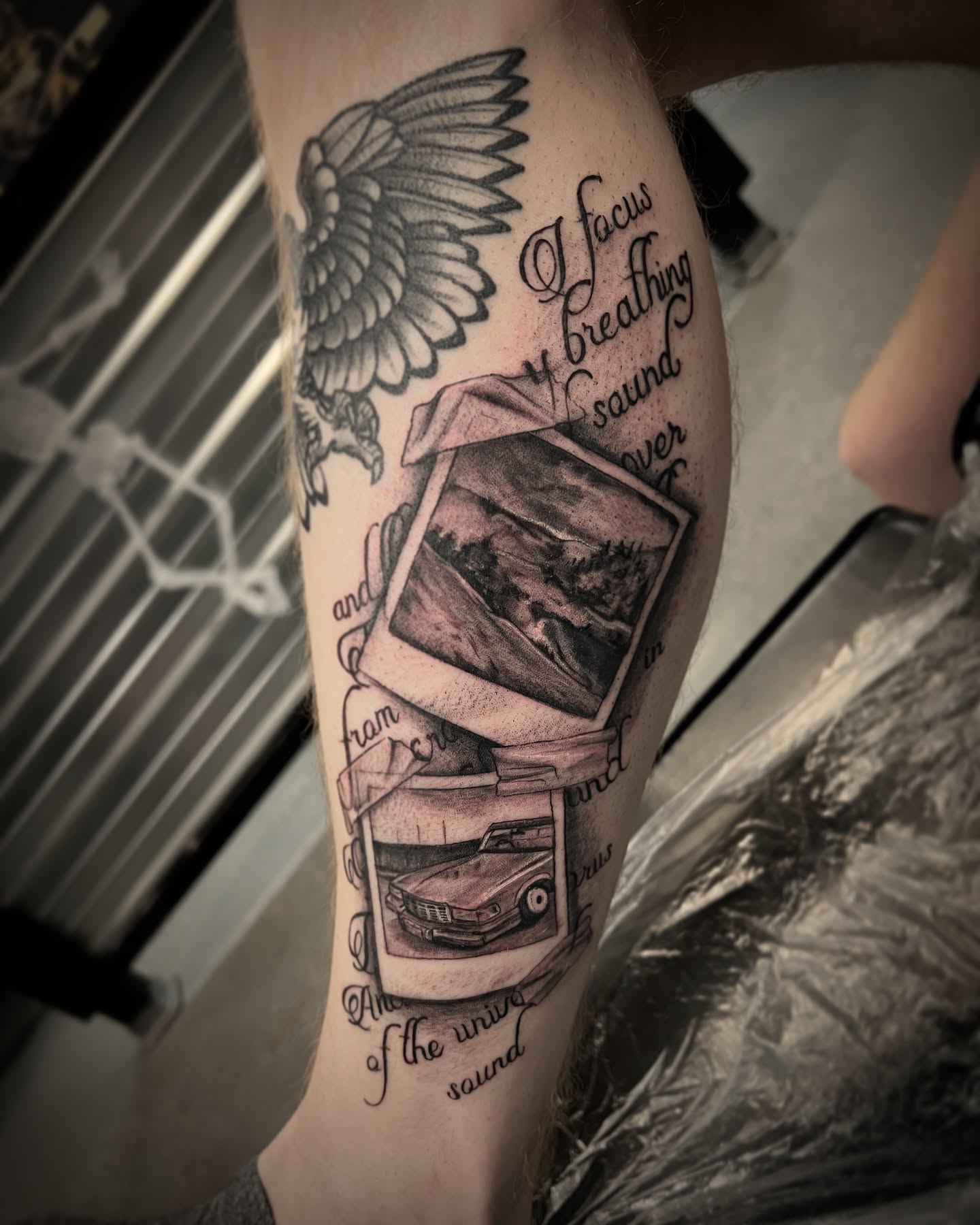 Tattoo by @katrina_oke — black_and_grey