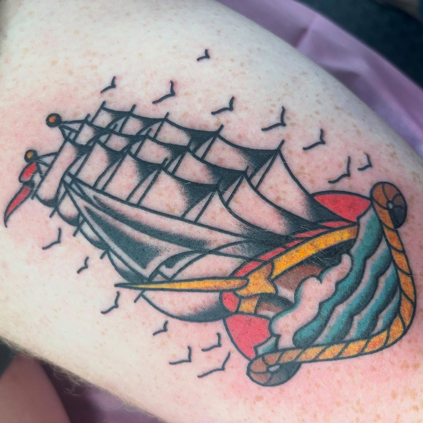 Tattoo by @jasonryanfields — american_traditional