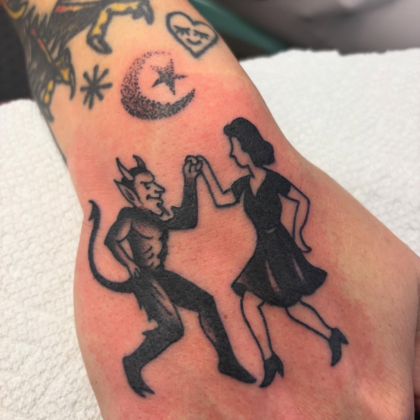 Tattoo by @jasonryanfields — dotwork