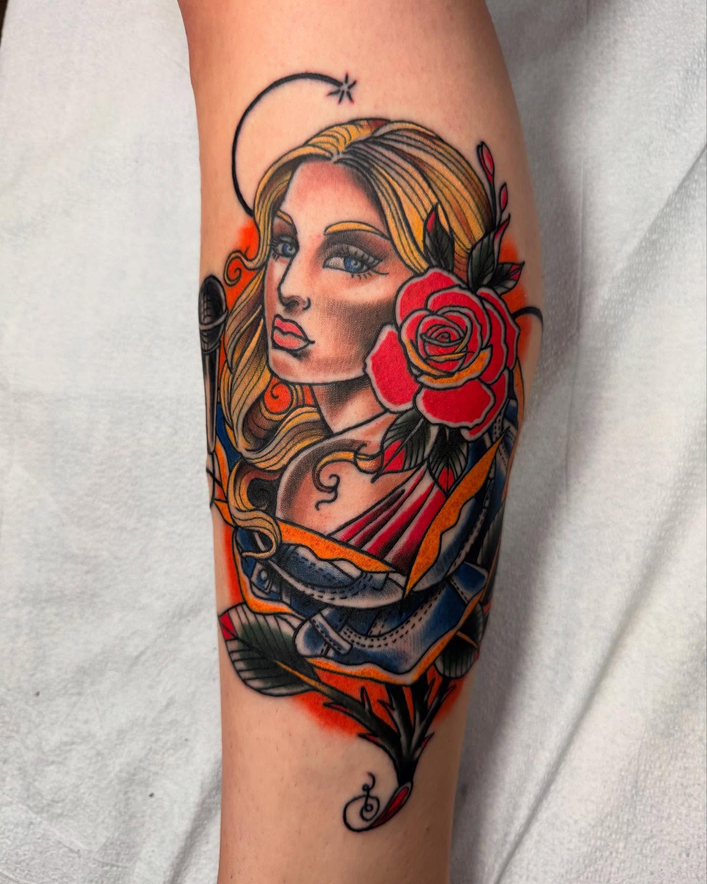 Tattoo by @travisbrowntattoos — american_traditional, illustrative