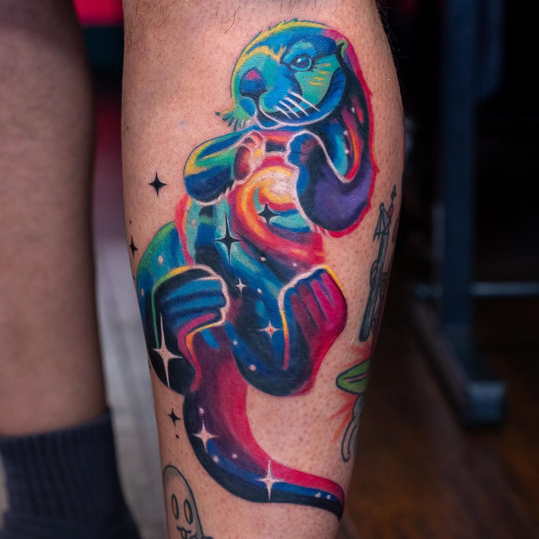 Tattoo by @siennacoppa_ink — new_school, trash_polka
