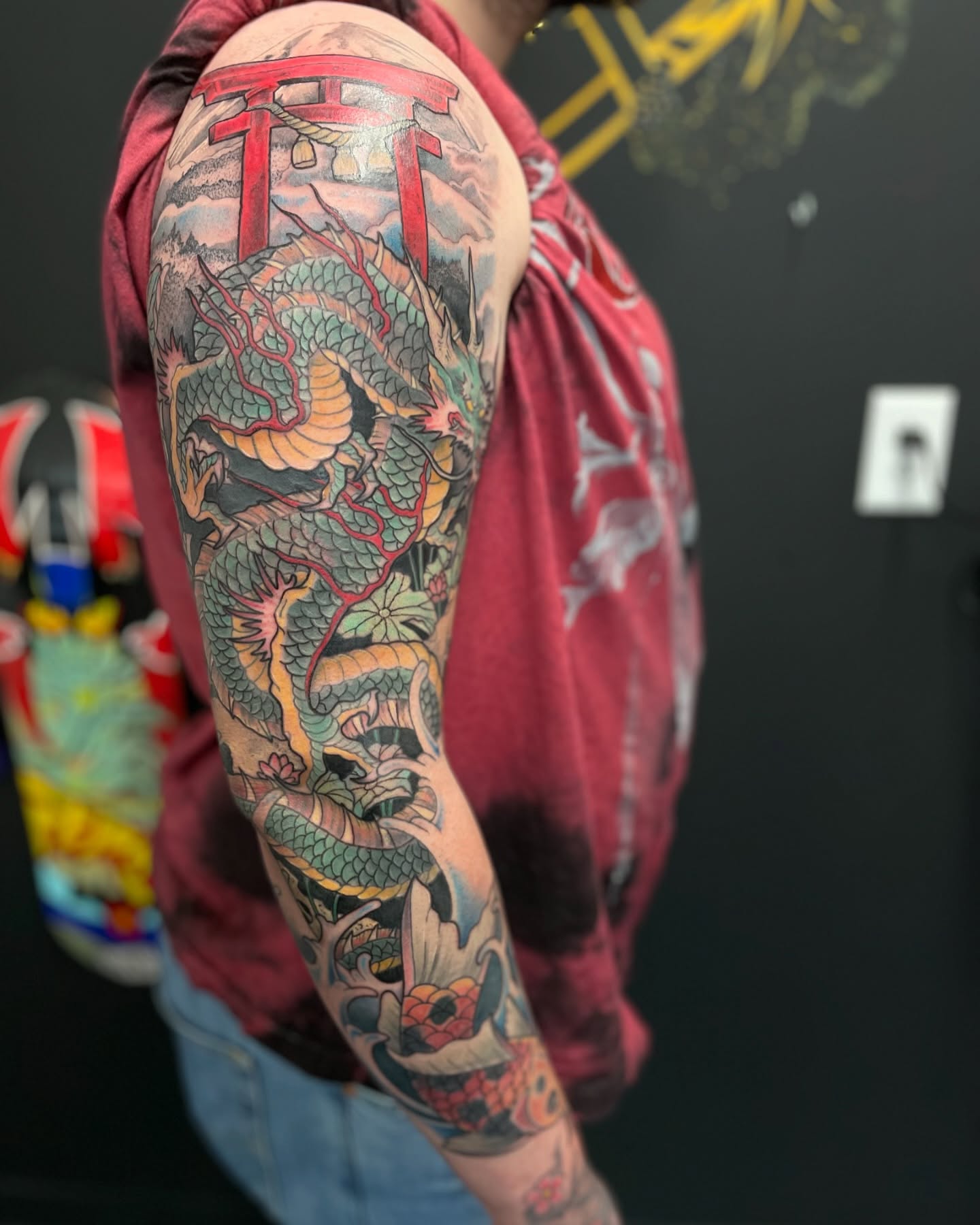 Tattoo by @vicent_tattoos — japanese_irezumi, realism